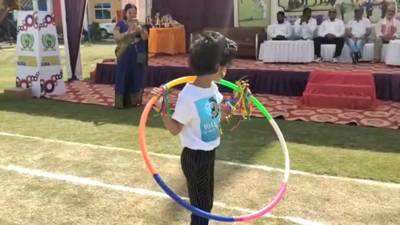She was trying to make a record ! First in any school / Siddhartha Global School Malihabad |