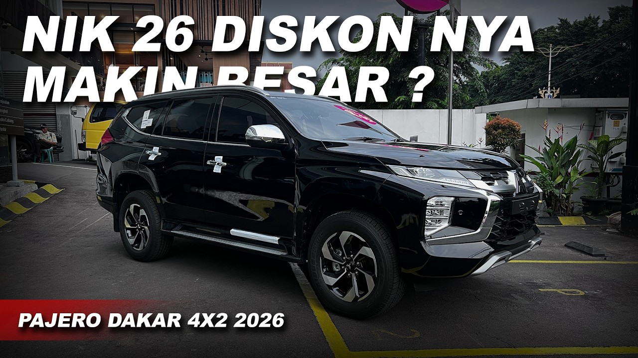 MOBIL PALING AMAN DAN BENER DI 600 JUTAAN, YANG LAIN MINGGIR DULU - REVIEW PAJERO DAKAR 4X2 2026
