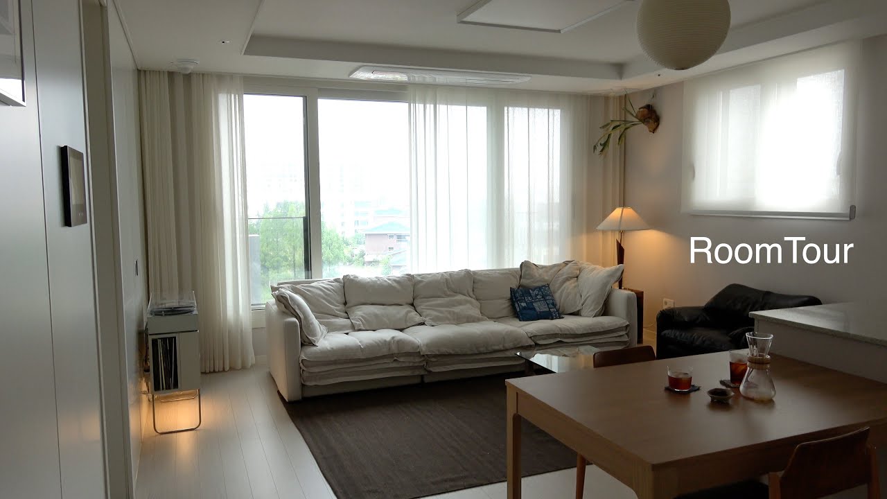 룸투어 Room Tour🏡 나무가 보이고 우리의 취향으로 완성된 우리 부부의 첫 신혼집에 놀러오세요!, 아파트 룸투어 랜선 집들이