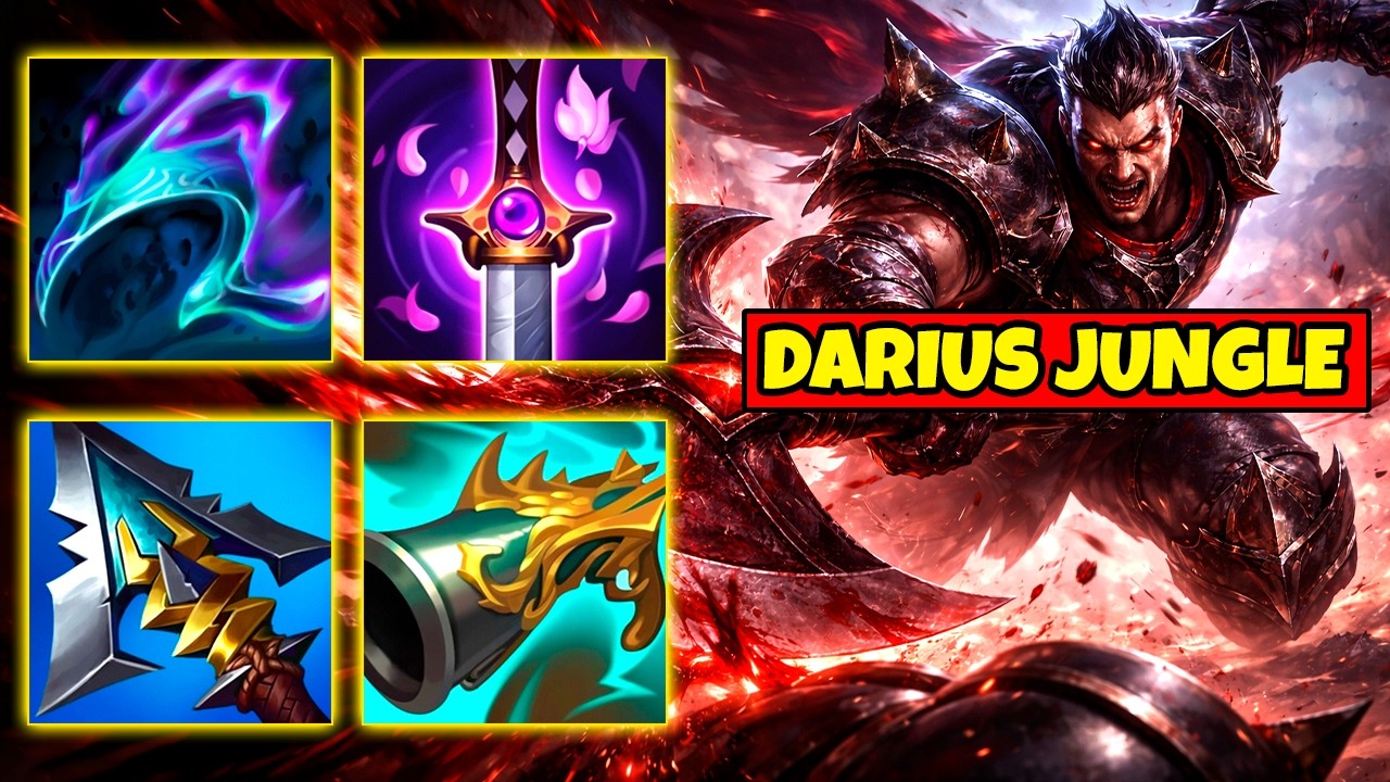 DARIUS JUNGLE LETALIDADE ESTÁ ABSURDO NO PATCH 26.4