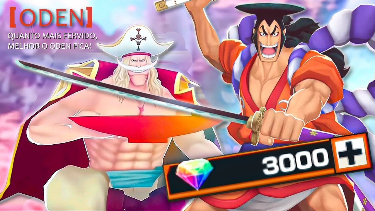 QUANTOS BARBA BRANCA EX E ODEN EX EU CONSEGUI? GASTEI 3000 DIAMANTES NO ONE PIECE BOUNTY RUSH!