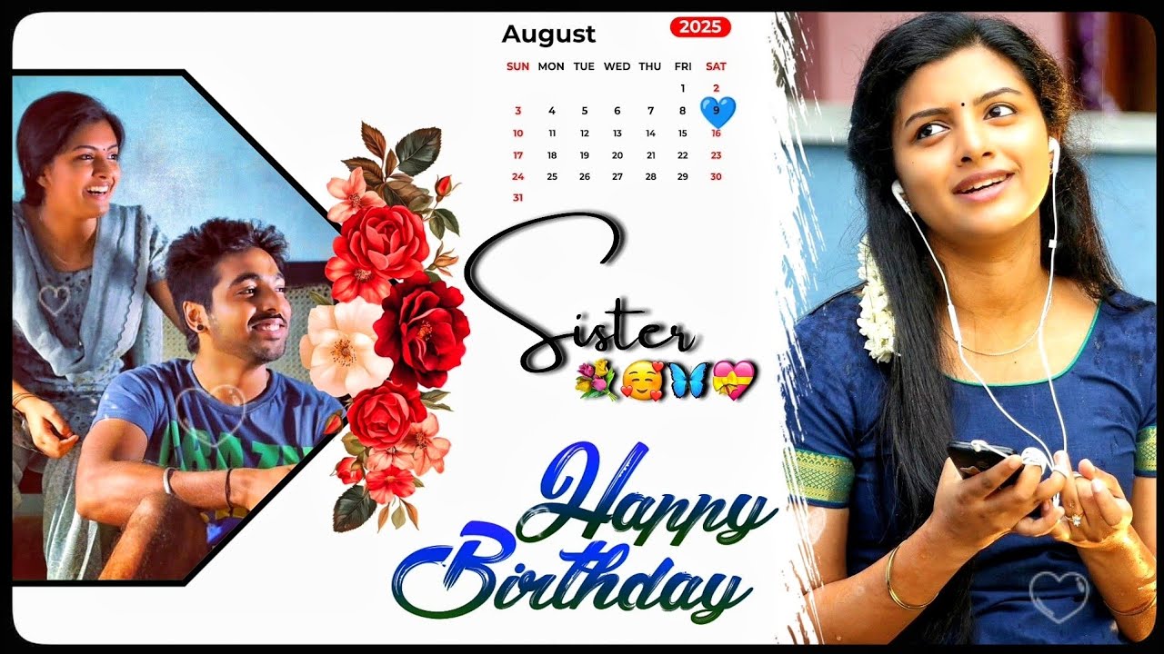 🥰 Sister Birthday Special Video Editing Kinemaster Tamil 2025 | Akka Thangachi Birthday VideoEditing