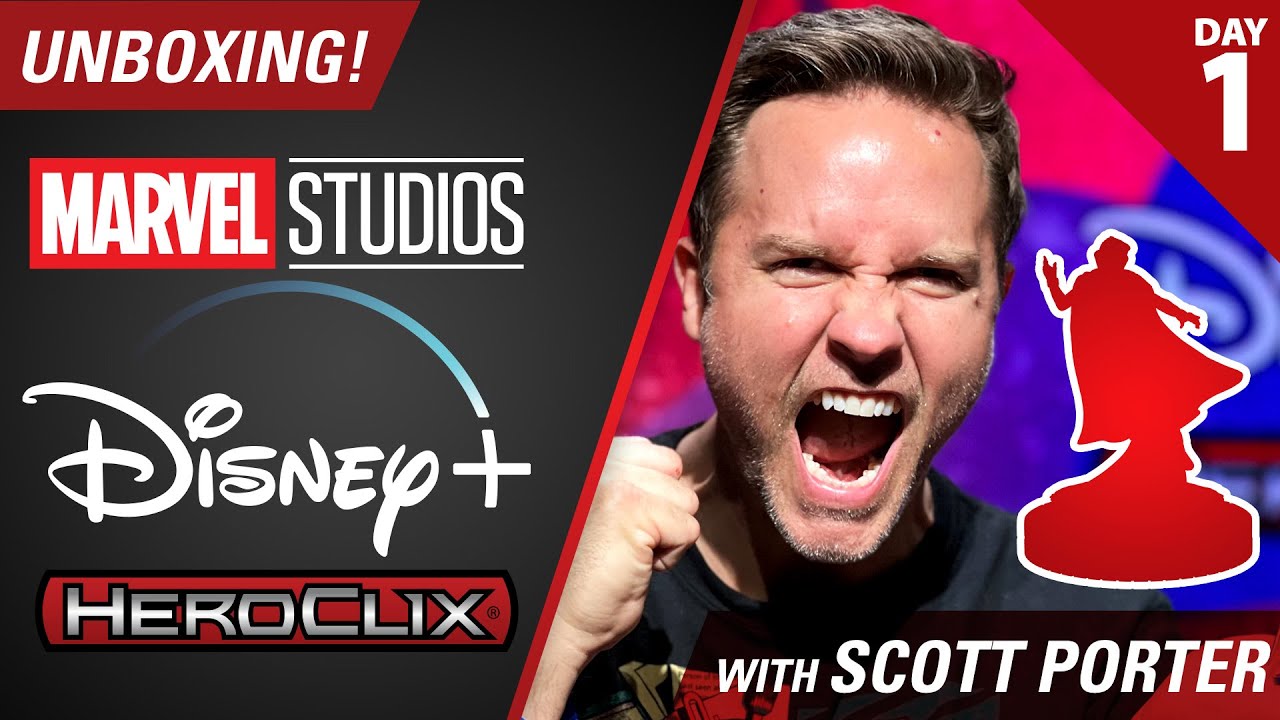 Unboxing Marvel HeroClix: Marvel Studios’ Disney+ Booster Brick With Scott Porter | Day 1