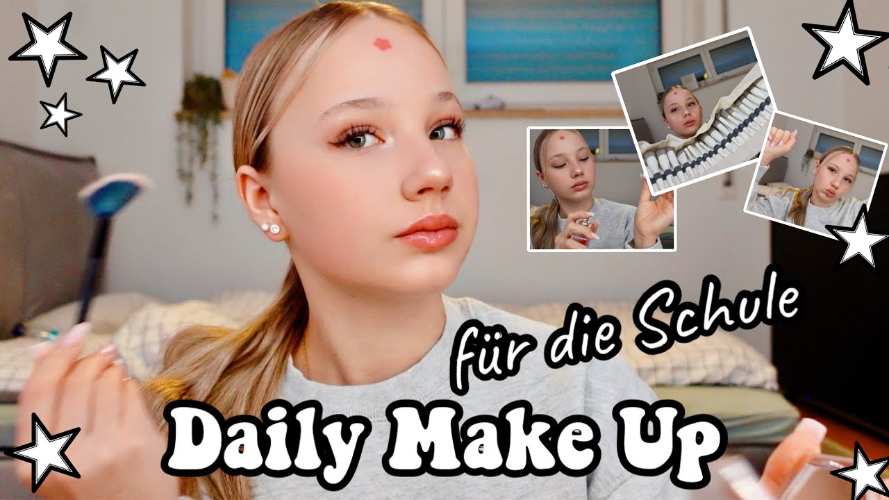 DAILY MAKE UP für die SCHULE 💕 HEY ISI