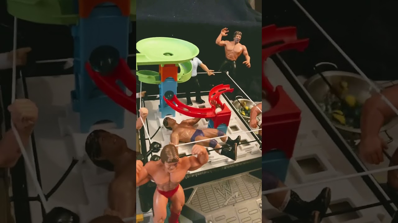 Wrestling Marble Roll WWE WWF