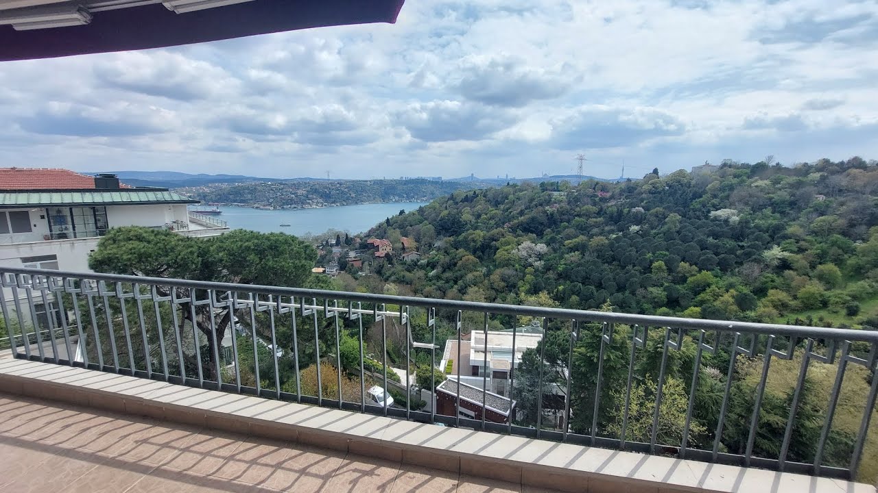 ETİLER ÇAMLİK'DA KOMPLE BOĞAZ MANZARALI 4+1 DAİRE TURU