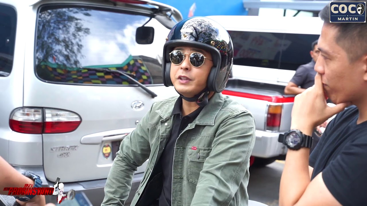 Coco Martin, Poging-pogi habang nag da-Drive ng Motor!