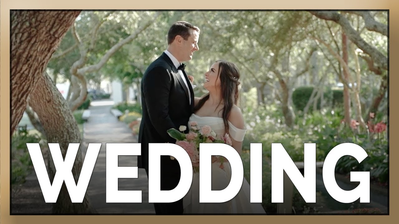 Watercolor Inn Wedding Highlight in Santa Rosa Beach, FL | Megan + Chip | Destination Wedding Video