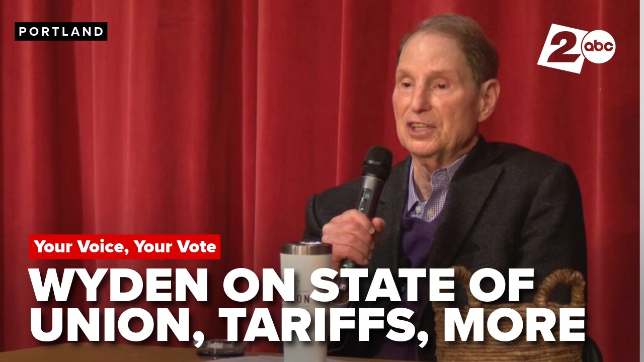 Sen. Wyden joins KATU to discuss State of the Union, tariffs, Iran and more