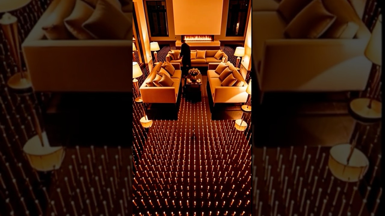 Luxury Starry Sky Epoxy Floor Transformation | Fiber Optic Concrete Floor Makeover
