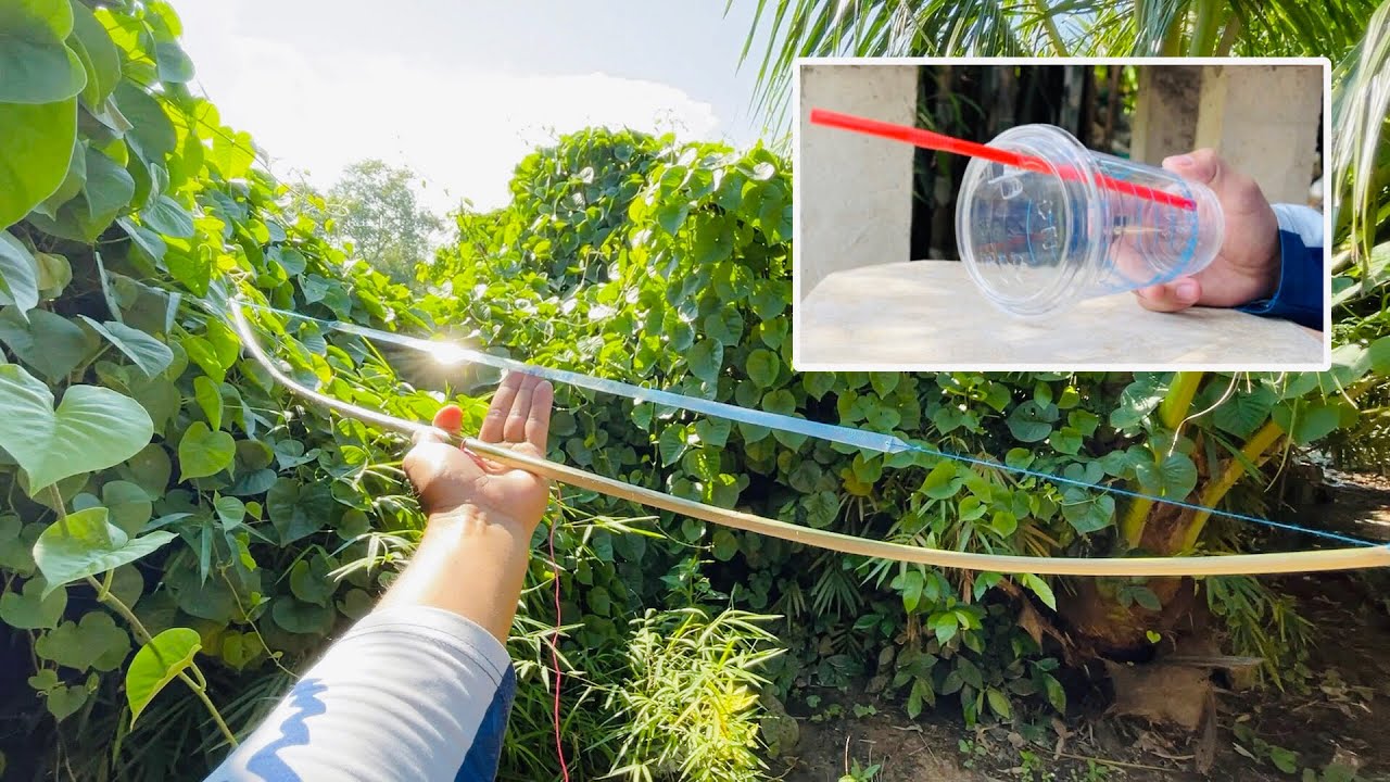 របៀបធ្វើឯកពីកំប៉ុង - How to make sound for kite from plastic cans