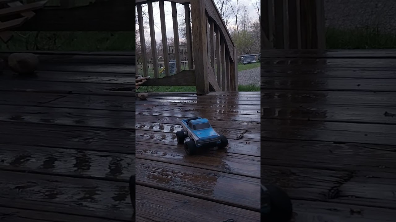 Slipping & Sliding... #rc #rcchevy #shorts #rccrawler #rcoffroad