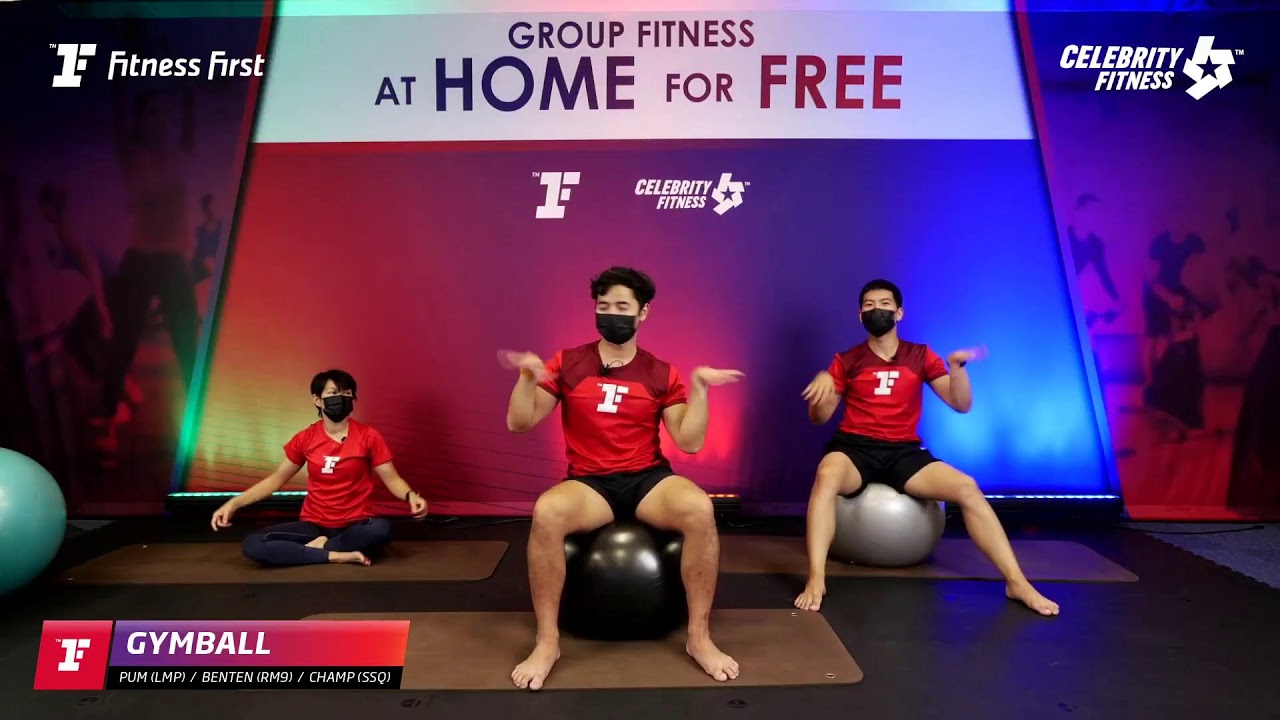 Group Fitness at Home :  Gymball 1/12/2021