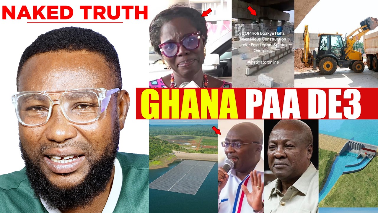 🔥Gov't announce $1 billion Pwalugu Dam to begin soon. Woman building under overhead begs Mahama😳