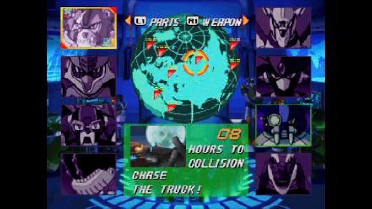 Mega Man X5 (Zero) Dark Necrobat (Dark Dizzy) Stage