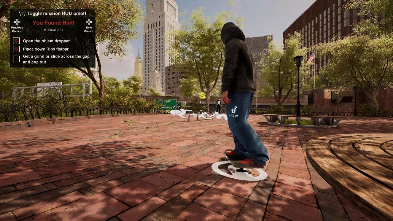 Day 5.1 — You Found Him! - Session: Skate Sim Part 1