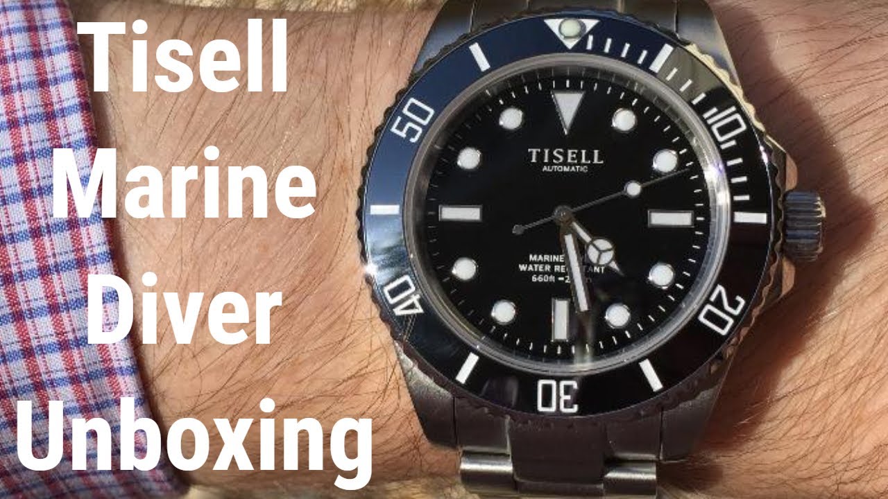 Tisell Marine Diver (No-Date) Unboxing | $230 for the best Submariner Homage?