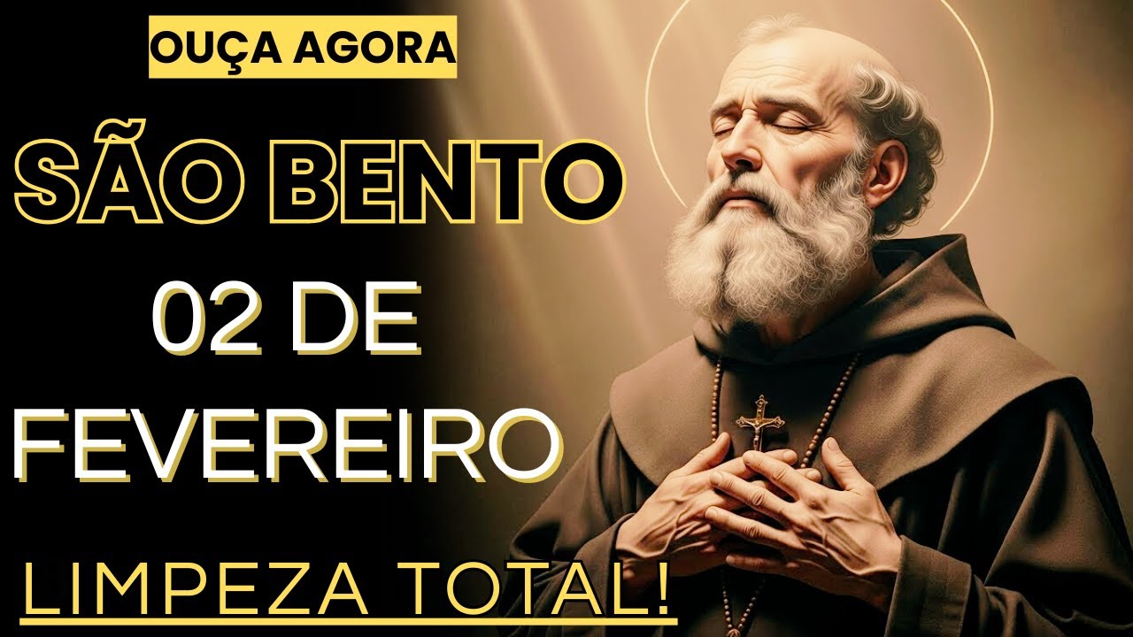🙏A Oração de São Bento Que Silencia o Inimigo e Traz Paz Imediata! Reze Agora!