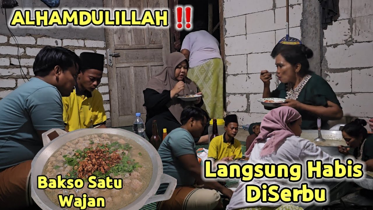 Bakso Satu Wajan ‼️ Langsung DiSerbu Sampe Habis
