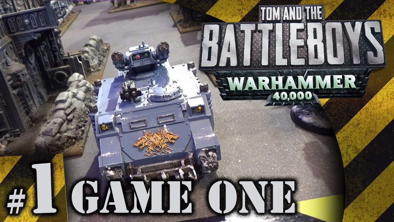 BATTLEBOYS - Warhammer 40K - Necrons vs Space Wolves #1