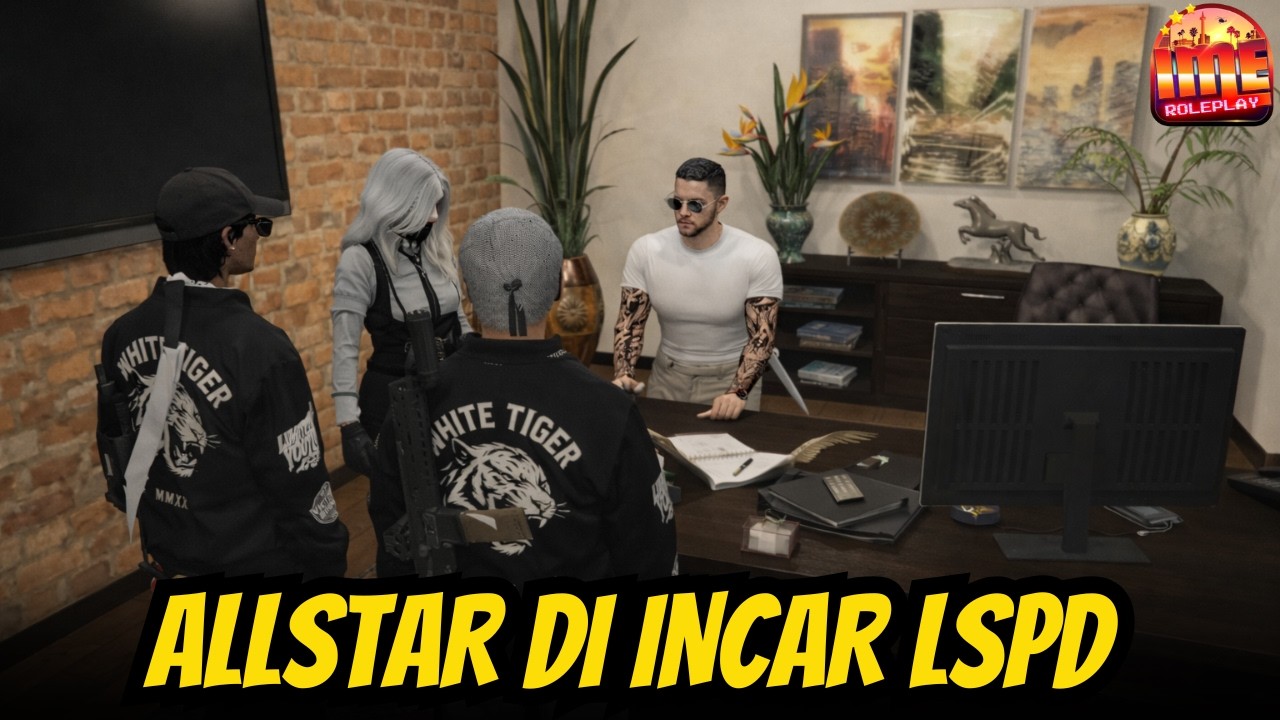 WHITE TIGER LAPOR MASALAH ALLSTAR KE DON VITO ⁉️#imeroleplay #imerp