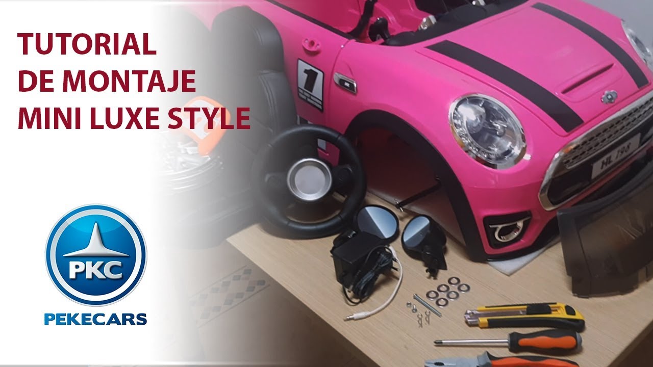 Como montar un coche electrico para niños - Mini Luxe Style