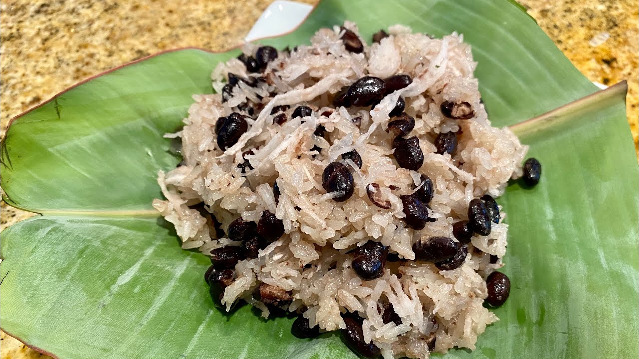 របៀបធ្វើក្រឡានក្រៅបំពង់ឫស្សី​  How to Steam Sticky Rice Black Beans Coconut @vannakitchen4269