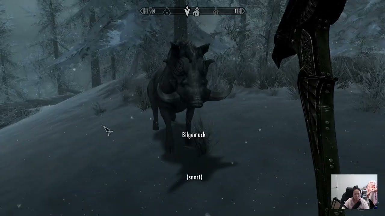 Cleansed some rocks, set the Riekling Chief on fire and met Hermaeus Mora