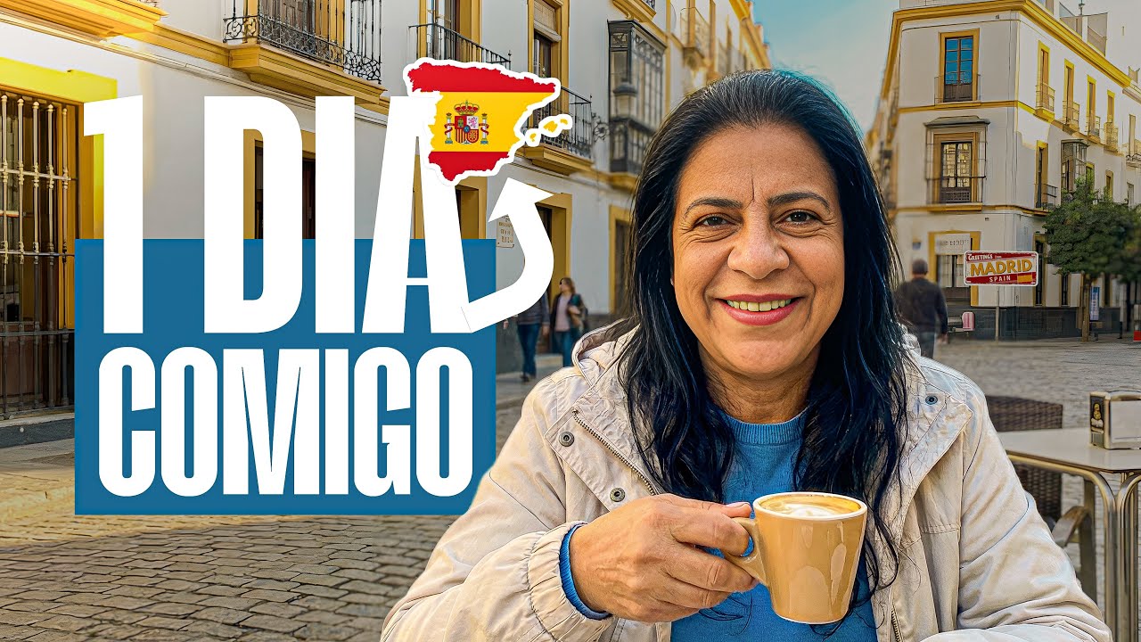 Em 4 MINUTOS você verá a rotina de uma brasileira na Espanha ☕