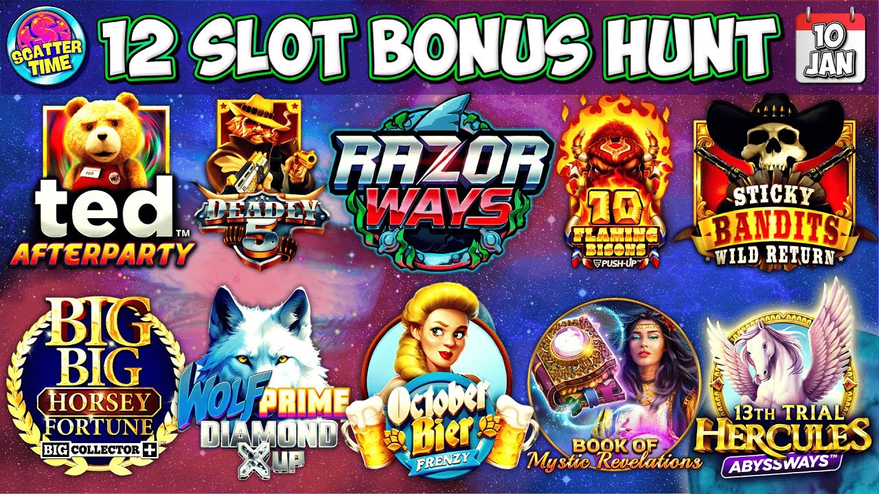 💥SATURDAY 40p STAKE 12 SLOT BONUS HUNT💥10.01.26