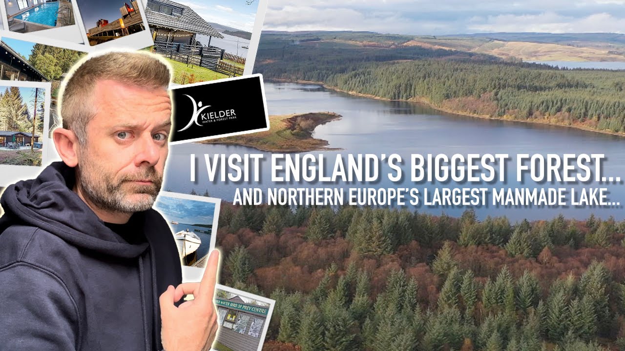 I Visit England's Biggest Forest & Northern Europe's Largest Manmade Lake, Kielder...