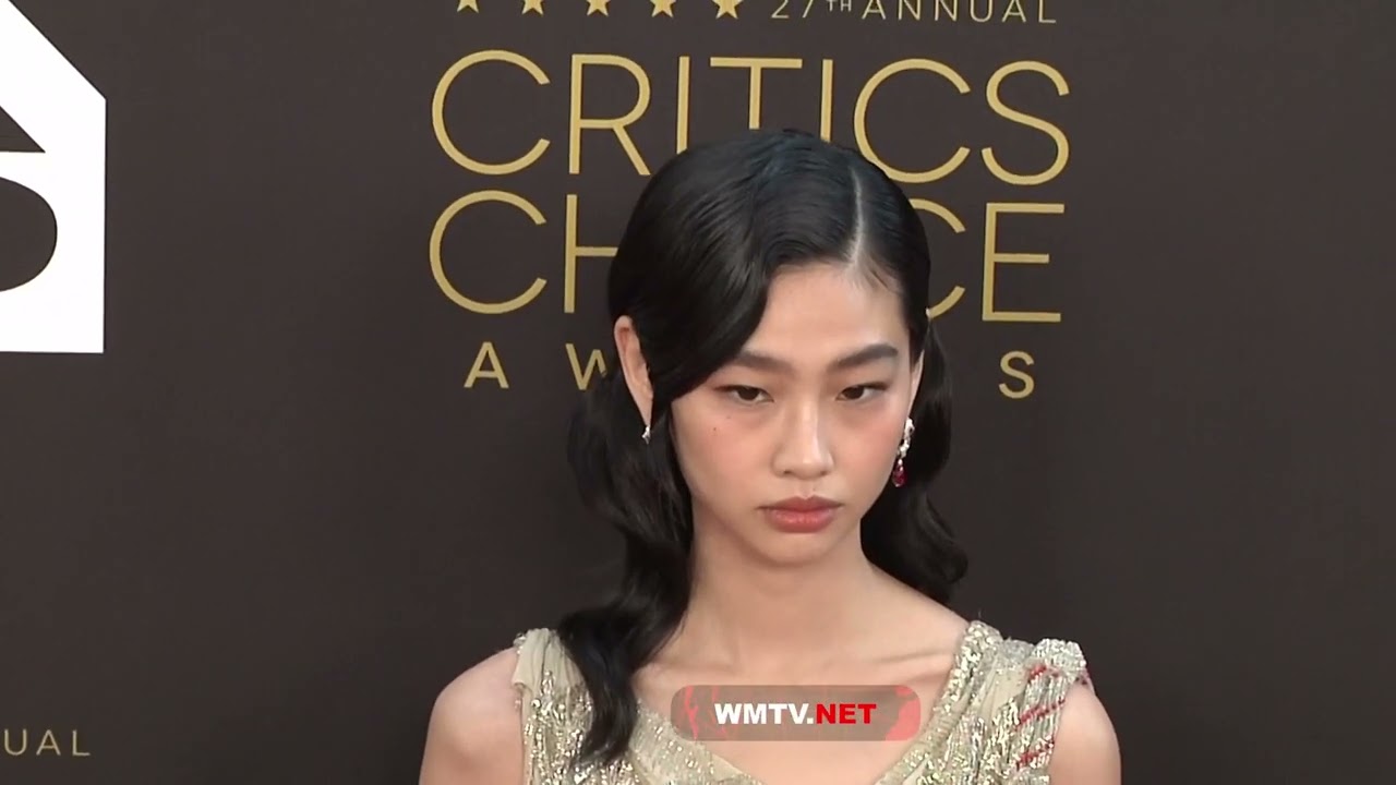 HoYeon Jung is Stunning! at 2022 Critics Choice Awards Red carpet