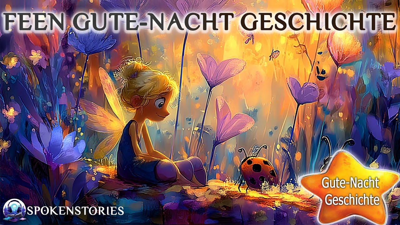 Feen Gute-Nacht Geschichte für Kinder 🌙🧚‍♀️[Einschlafgeschichte, beruhigend, entspannend]