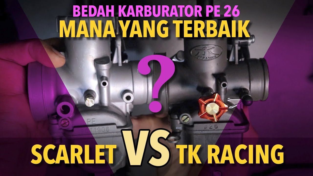KARBURATOR PE 26 TK RACING VS SCARLET