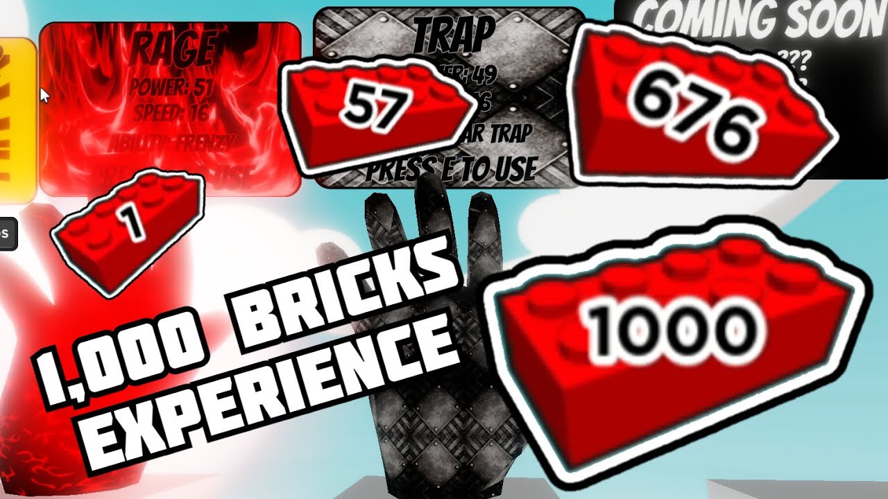 1,000 BRICKS experience [slap battles]