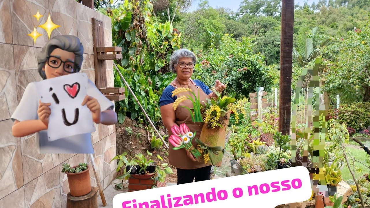 Orquídeas selvagens e perfumadas no novo pergolato 