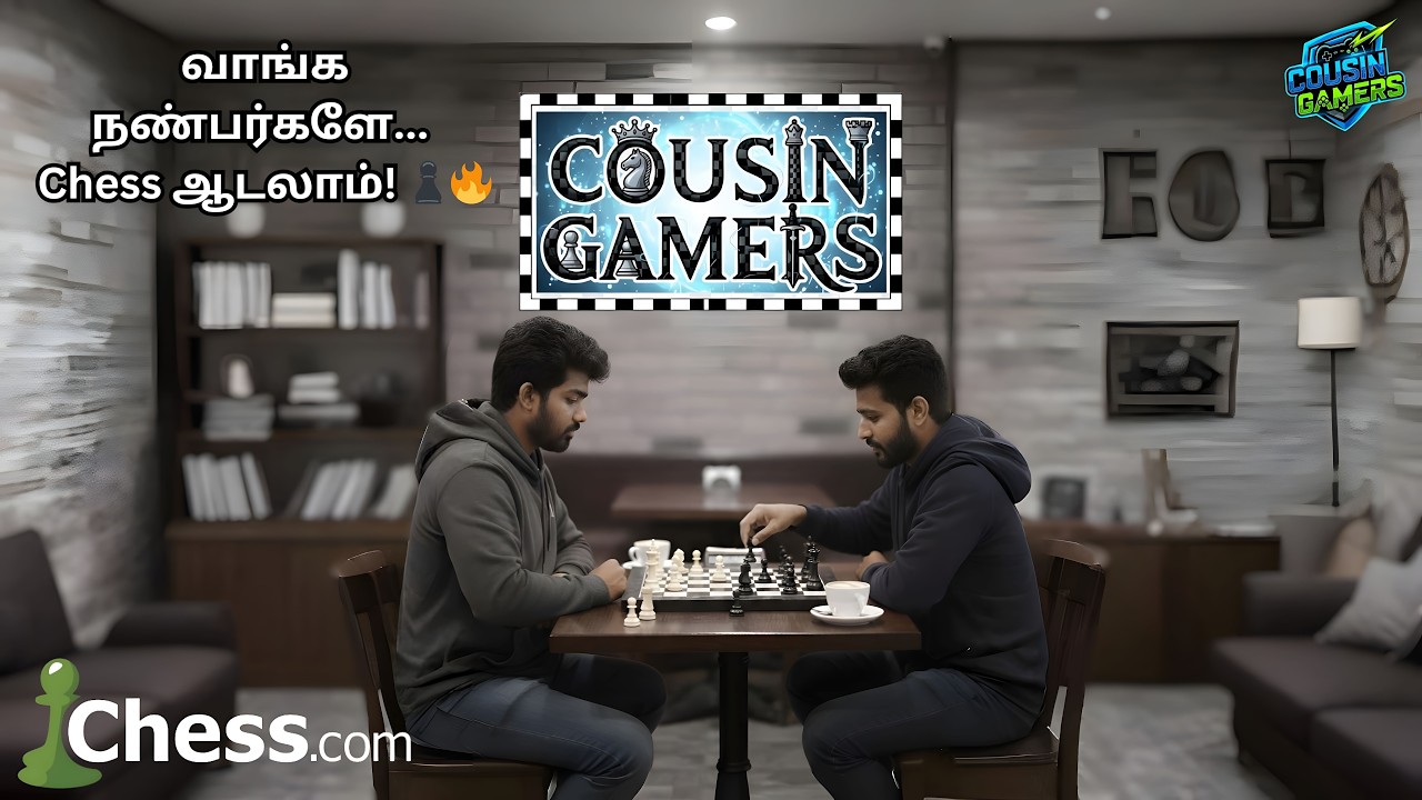 Vaanga Friends Chess Aadalam ♟️😎 | Subscriber Challenge Match | Tamil Chess Gameplay | Cousin Gamers