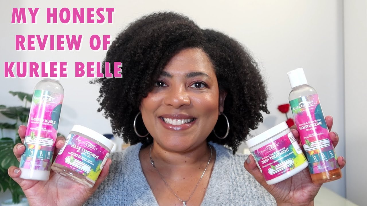 Wash N' Go On My Type 4 Hair с участием Курли Белль | Подробный и честный обзор | NaturalRaeRae