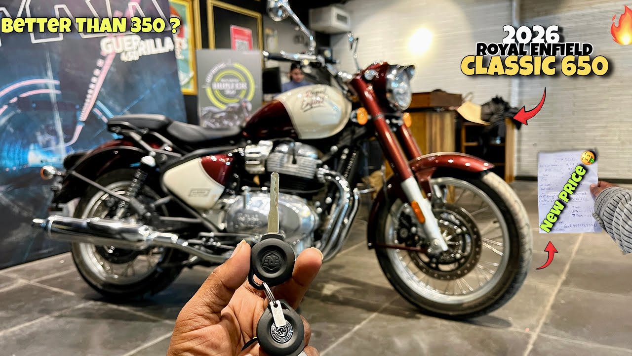 2026 Royal Enfield Classic 650 New GST Price, Finance And Features Detailed Review 