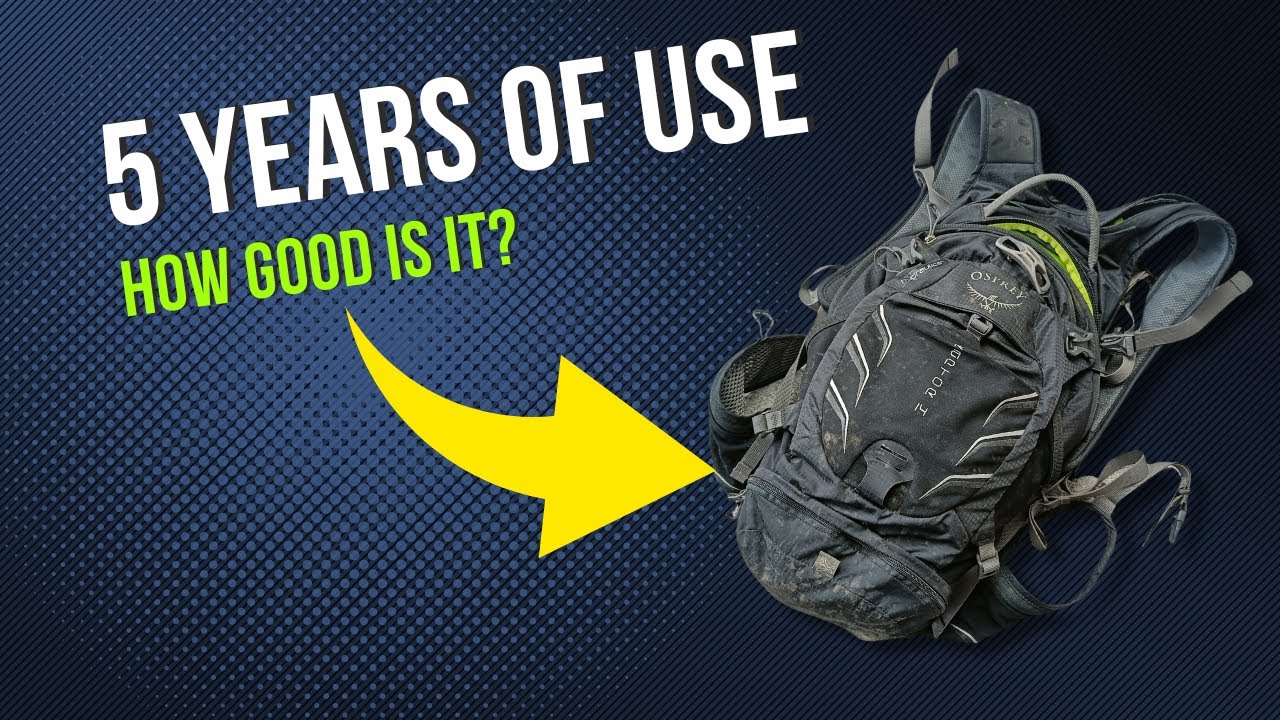 Osprey Raptor 14 Bike Hydration Backpack - Review After 5 Years of Use