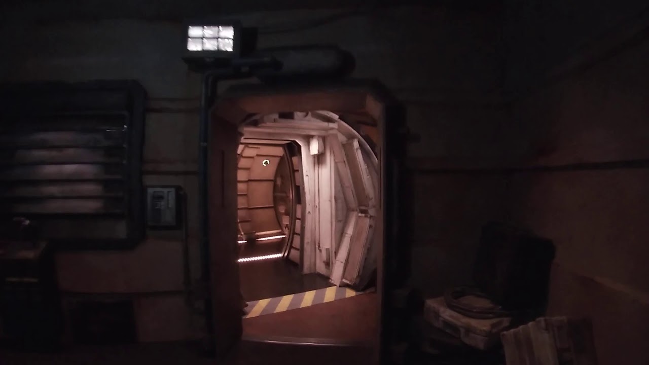 getting our credentials for flying the melenium falcon