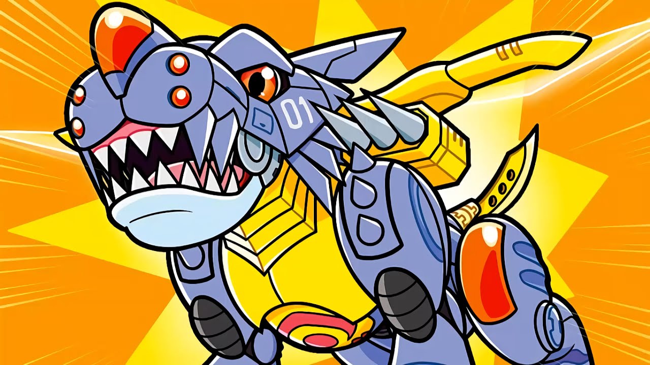 Digimon Adventure 2020 : Metalgarurumon vs Parasimon Sub Español