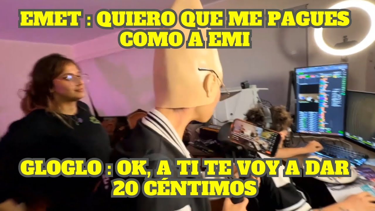 EMETSUKI LE PIDE A GLOGLO QUE LE PAGUE COMO A EMIKUKIS POR LIMPIAR SU CUARTO