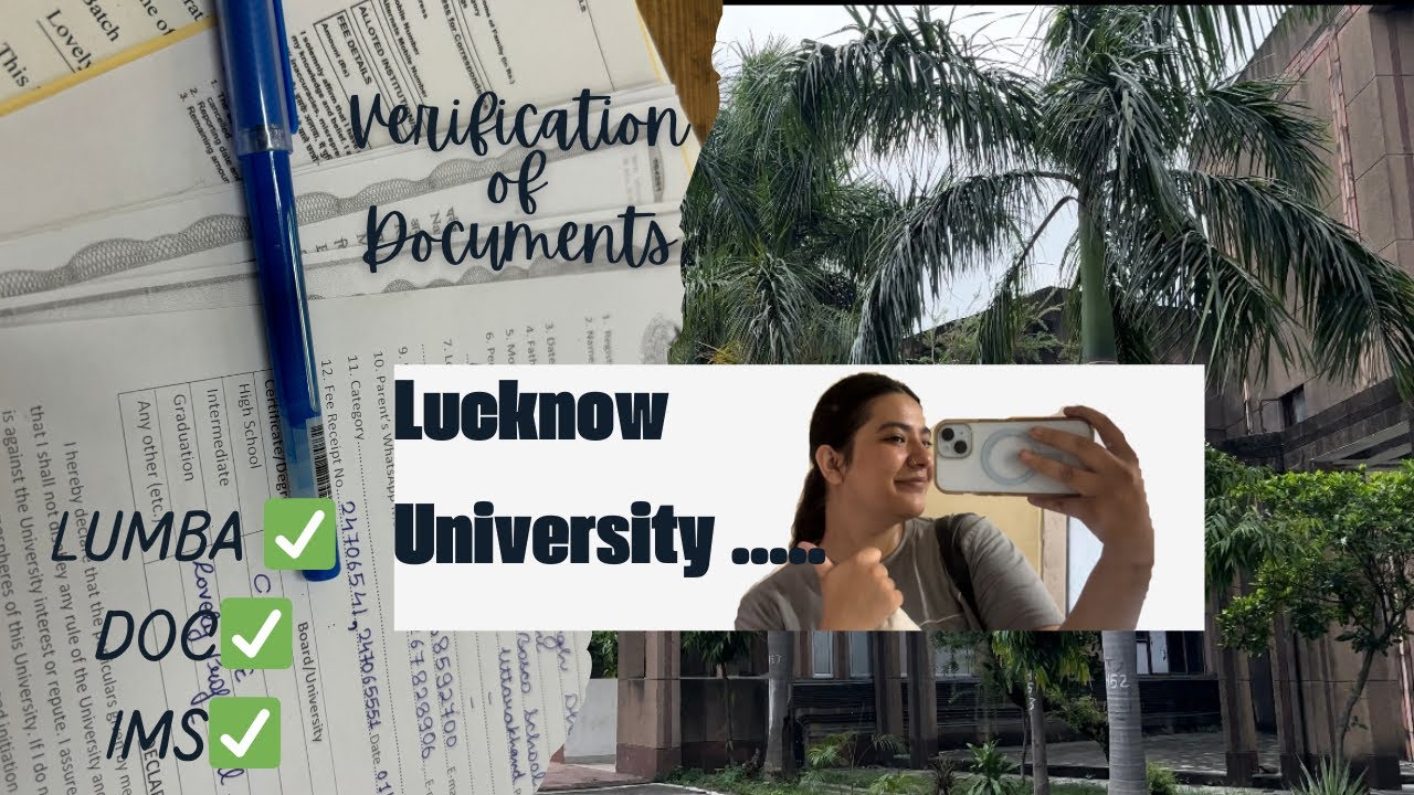 Lucknow University 2024 | New campus | Restarting academics | MBA student 👩&zwj;🎓