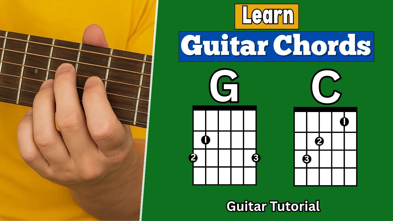 How To Play ‘G Major’ & ‘C Major’ Chords - Guitar Tutorial
