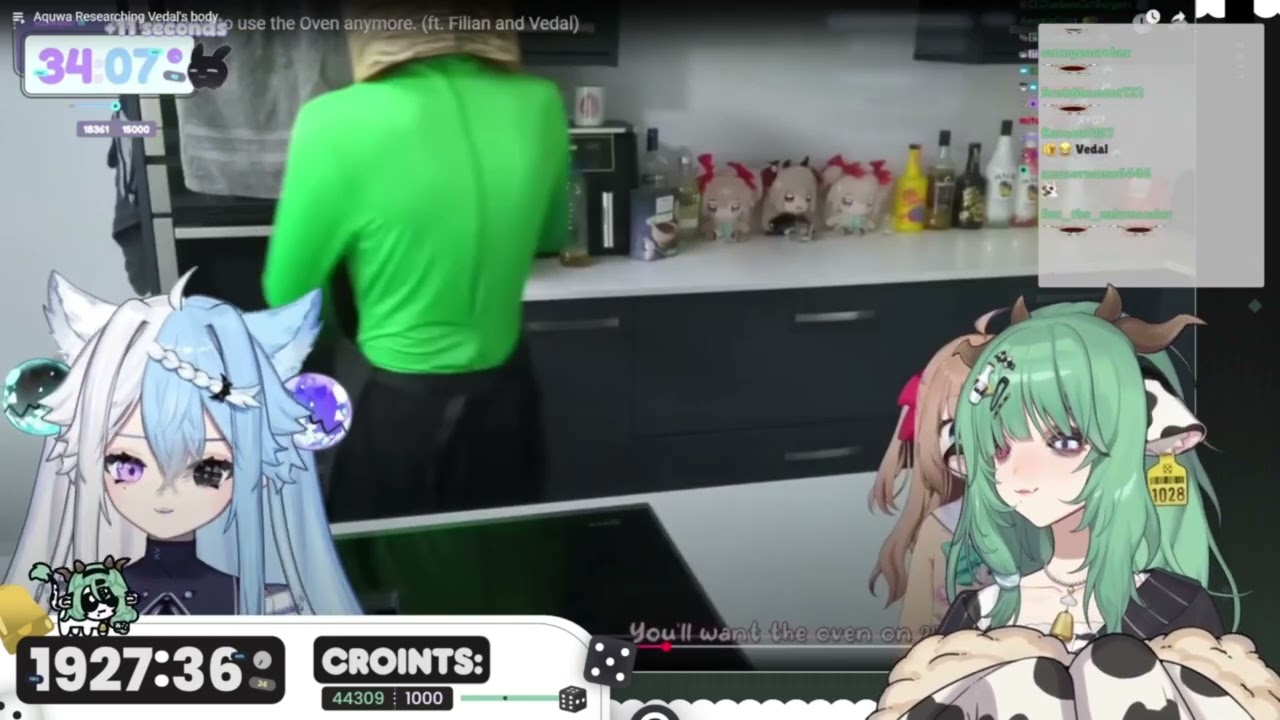 Crelly React To Aquwa's Vedal Back Research