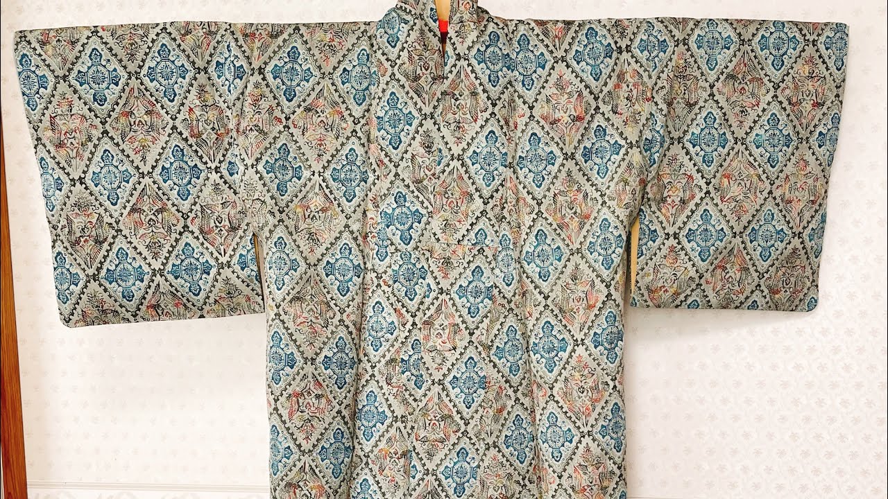 着物で作るとっても簡単だけど素敵なワンピース♪ Easy but nice dress made with kimono