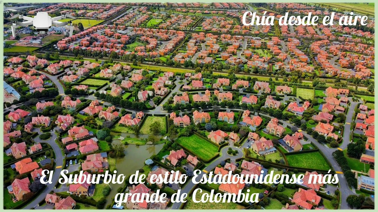 Los Suburbios Bogotanos  #drone #sabanadebogotá #Chia