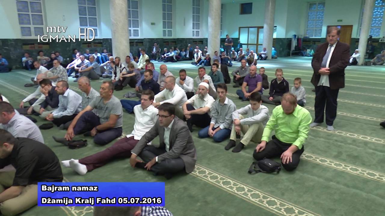 BAJRAM NAMAZ IZ DŽAMIJE 