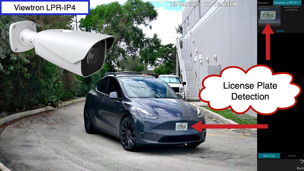 License Plate Detection Setup for Viewtron LPR Camera